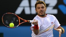 FORHEND. Stanislas Wawrinka ve finále Australian Open. 