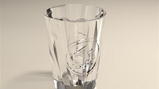 Vítězná sklenka 4. ročníku soutěže Becherovka - Pohár českých designérů - jejím... Vítězná sklenka 4. ročníku soutěže Becherovka - Pohár českých designérů - jejím...