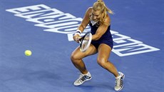 Slovenská tenistka Dominika Cibulková ve finálovém duelu Australian Open s...