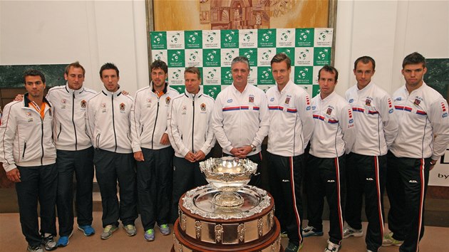 et a nizozemt tenist ped prvnm kolem Davis Cupu v Ostrav. 
