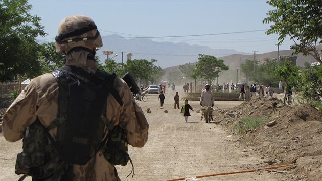 esk vojk v provincii Lgar (Afghnistn, 2009)