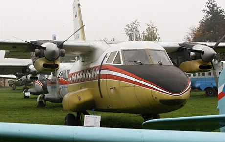Letadla v Kunovicích jsou vystavena pod irým nebem. Nov mají dostat hangár.
