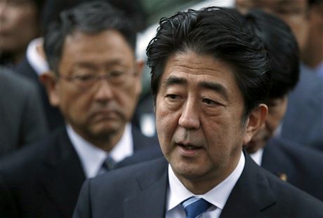 Japonský premiér inzó Abe (4. 2. 2014)