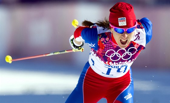 eská skiatlonistka Eva Vrabcová-Nývltová skonila v závodu na 15 kilometr...