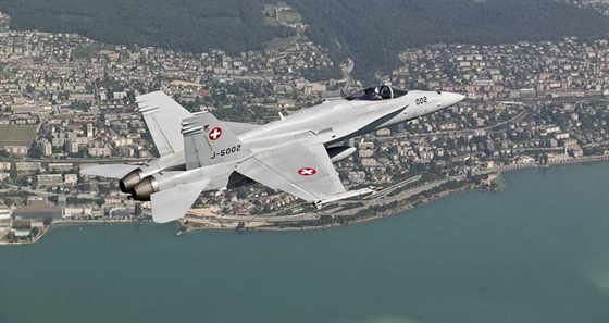 Letoun F/A-18 Hornet výcarských vzduných sil