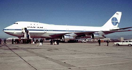 Jeden z prvních Boeing 747 pro Pan Am.