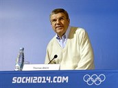 Devt pedseda Mezinrodnho olympijskho vboru Thomas Bach na tiskov...