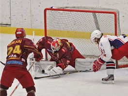 Momentka z utkn Havlkv Brod (v blm) - Jihlava.