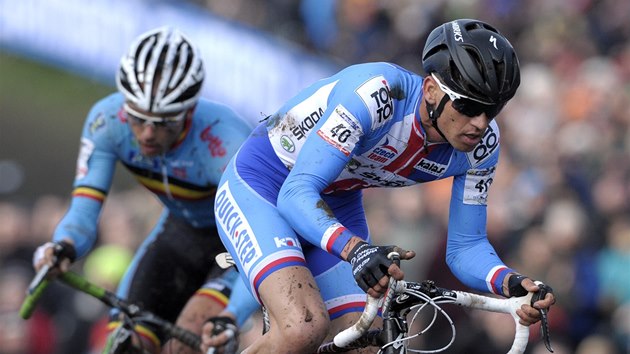 Cyklistika Zdenk tybar m za titulem mistra svta v cyklokrosu, nsleduje ho belgick obhjce zlata Sven Nijs.