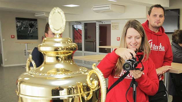 Fanouci se mohli podvat do zzem fotbalist FC Viktoria Plze.