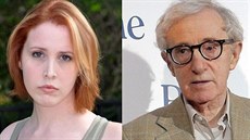 Dylan Farrowová a Woody Allen