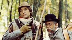 Z filmu Tajemství hradu v Karpatech Z filmu Tajemství hradu v Karpatech