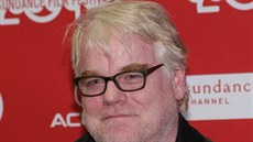 Philip Seymour Hoffman na filmovém festivalu v Sundance 19. ledna 2014