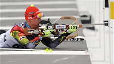 Český biatlonista Michal Žák na mistrovství Evropy v Novém městě. Český biatlonista Michal Žák na mistrovství Evropy v Novém městě.