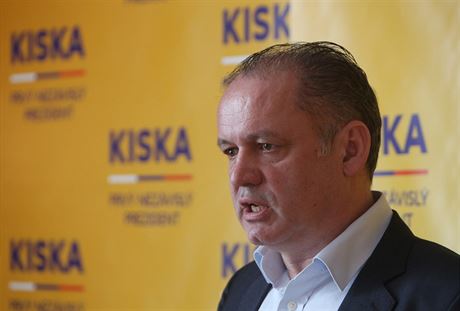 Slovenský kandidát na prezidenta Andrej Kiska