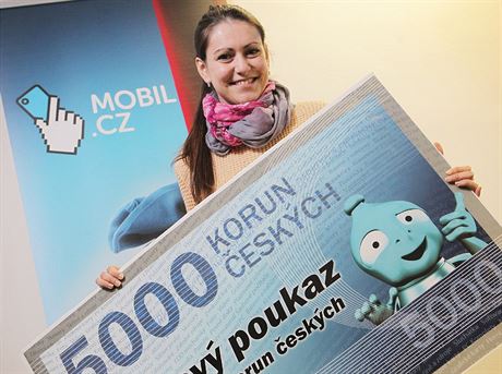 Stotisícím zákazníkem virtuálního operátora MOBIL.cz je Zita tefanková, která...