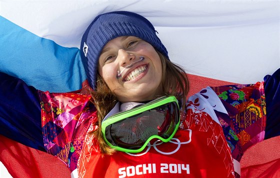 Eva Samková suverénn ovládla olympijský snowboardcross a dojela si pro zlatou...