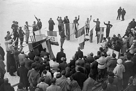 První zimní olympijské hry v Chamonix, 1924.