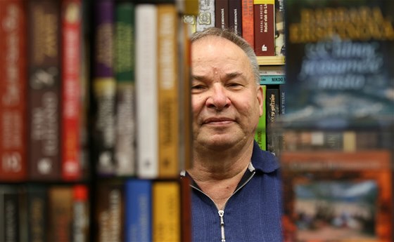 Michal Grossmann, majitel knikupectví v Ostrov na Karlovarsku.