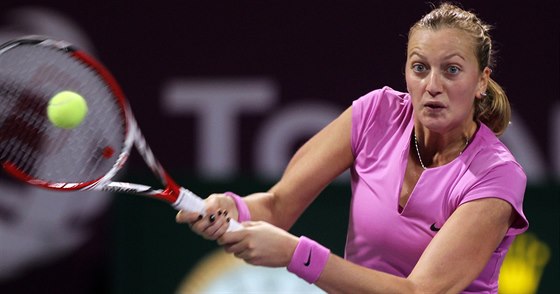 SOUSTEDNÍ. Petra Kvitová v 2. kole turnaje v Dauhá vyadila Venus...
