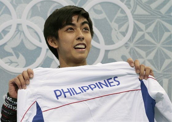 PRVNÍ FILIPÍNEC. Jediným reprezentantem Filipín na olympijských hrách v Soi je