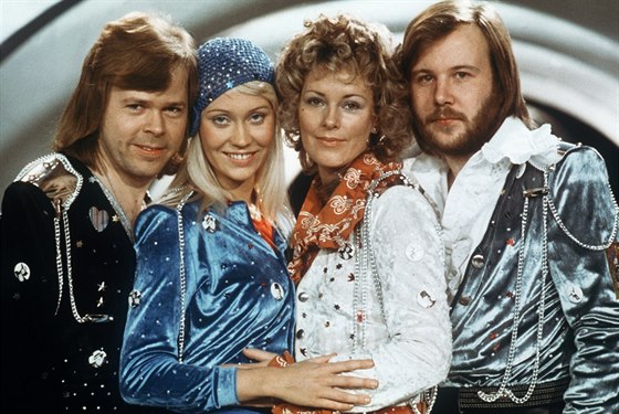 védská kapela ABBA:  Björn Ulvaeus, Agnetha Fältskogová, Anni-Frid Lyngstadová...