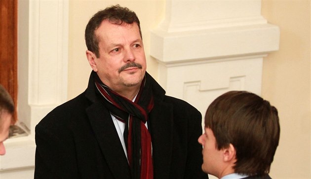 éf mstských stráník Jaroslav Pikryl ped tvrtením soudem (13. února...
