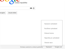 Rozíené hledání najdete na domovské stránce Google pod Nastavením.