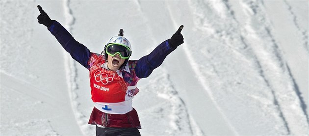 ČESKÉ ZLATO! Eva Samková se raduje z vítězství ve finálové jízdě... ČESKÉ ZLATO! Eva Samková se raduje z vítězství ve finálové jízdě...