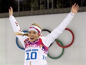 VSKOK. esk biatlonistka Gabriela Soukalov vybojovala v olympijskm zvodu...