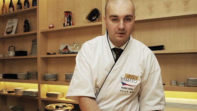 Marek Hora je du restaurace, pat ke pice v oboru japonsk gastronomie.