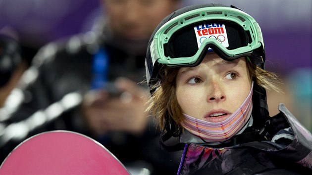 esk snowboardistka rka Panochov spadla v obou semifinlovch jzdch na U-ramp a do finle nepostoupila. (12. nora 2014)