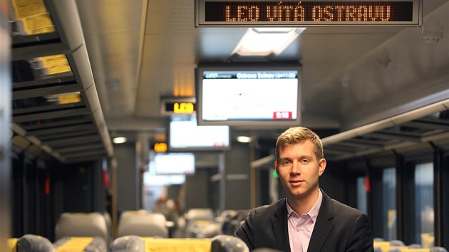 Leo Novotný, spolumajitel elezniního dopravce Leo Express.