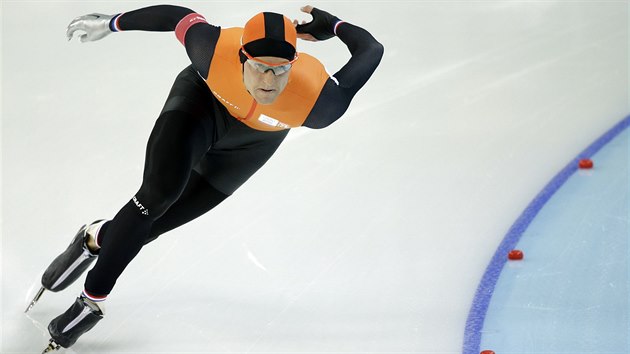Nizozemsk rychlobrusla Ronald Mulder zskal na trati na 500 metr olympijsk bronz.