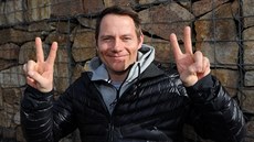 Děčínský skikrosař Tomáš Kraus před odletem na olympiádu do Soči Děčínský skikrosař Tomáš Kraus před odletem na olympiádu do Soči