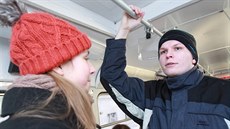 Čtyřkou na Českou. Tentokrát se šalinou svezl jeden z nejlepších řešitelů... Čtyřkou na Českou. Tentokrát se šalinou svezl jeden z nejlepších řešitelů...