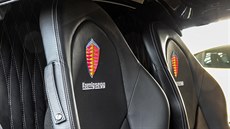 Koenigsegg Agera v autosalonu v Ostrav