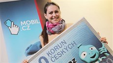 Stotisícím zákazníkem virtuálního operátora MOBIL.cz je Zita Štefanková, která... Stotisícím zákazníkem virtuálního operátora MOBIL.cz je Zita Štefanková, která...