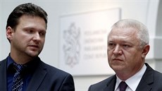 Místopředseda klubu ANO Radek Vondráček a šéf klubu Jaroslav Faltýnek na... Místopředseda klubu ANO Radek Vondráček a šéf klubu Jaroslav Faltýnek na...