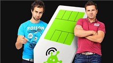 Erik Meldik a Čeněk Stýblo vystupující jako duo ViralBrothers představili Erik Meldik a Čeněk Stýblo vystupující jako duo ViralBrothers představili