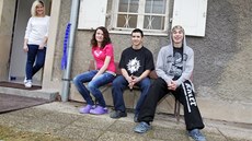 Děti si zrekonstruovaly "domeček", jeden z objektů v areálu litoměřického Děti si zrekonstruovaly "domeček", jeden z objektů v areálu litoměřického