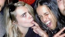 Michelle Rodriguezová s Carou Delevingne