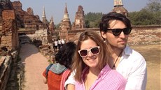 Emma Smetana a Jordan Haj v Thajsku