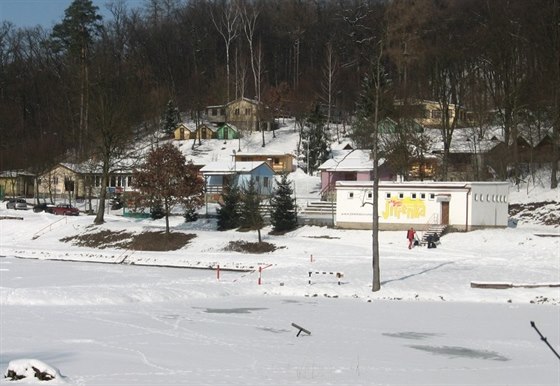 Areál Jitenky v Buovicích na Vykovsku. Nyní si na nj dlá nárok brnnská...