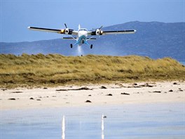 Barra International Airport, Skotsko