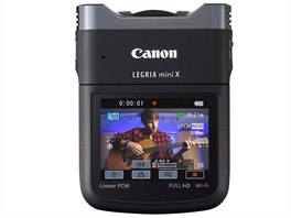 Diktafon s kamerou se jmenuje Canon Legria mini X a podle vrobce je vhodn i...