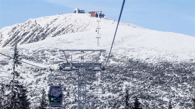 V sobotu byl oteven druh sek nov lanov drhy z Rov hory na Snku. (22. nora 2014)