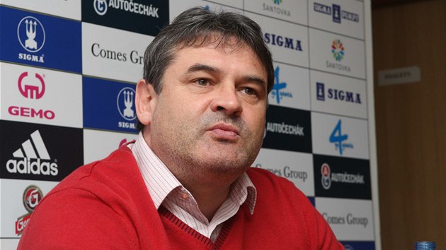Ladislav Min, sportovn editel fotbalov Sigmy Olomouc.