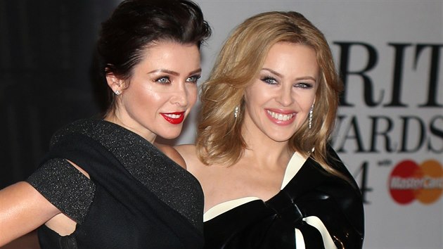Sestry Dannii a Kylie Minogue (19. nora 2014)