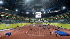 V praské O2 aren finiují pípravy na mezinárodní atletický mítink Praha